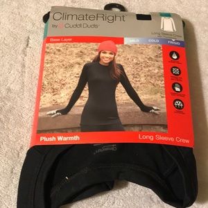 NWT Climate Right Long Sleeve Thermal Top